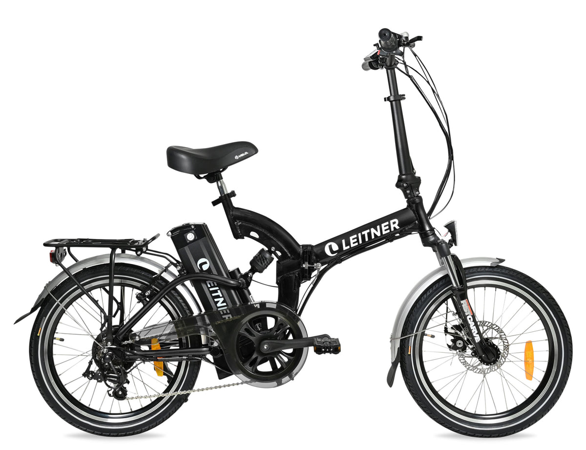leitner electric folding bicycle Aria Mountain Bike Folding Electric Bike