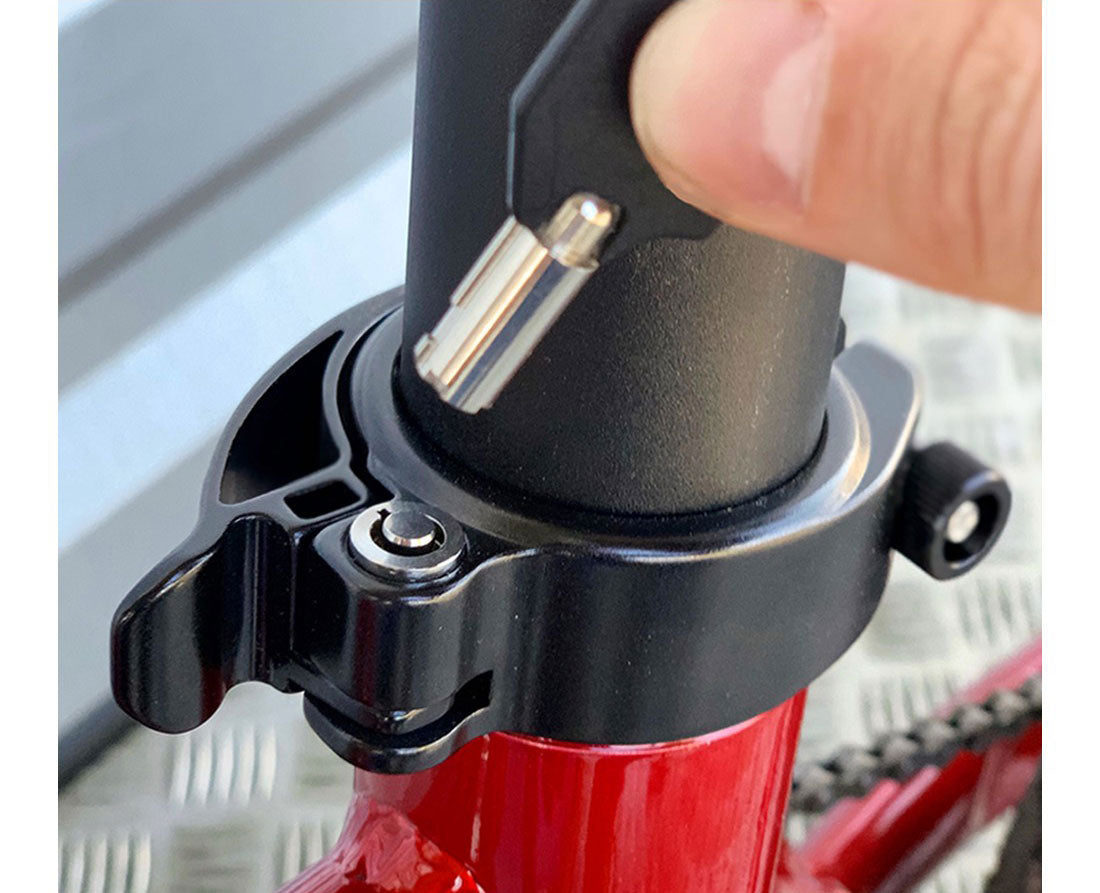 Electric Folding Bike Battery Lock Leitner Aria - Main Image