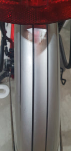Discounted 26" Step-Thru Ebike | Leitner Venice Cruiser Red with 20Ah battery - Minor signs of usage, odo 80km, 6 months warranty
