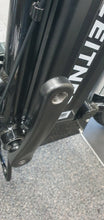 Load image into Gallery viewer, Discounted 20&quot; Step-Thru Folding Ebike  | Leitner Libelle | Black 10Ah battery - 4km on odo, minor scratch on crank arms