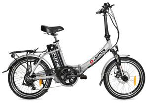 Discounted 20" Step-Thru Folding Ebike  | Leitner Libelle | Black 10Ah battery - 4km on odo, minor scratch on crank arms