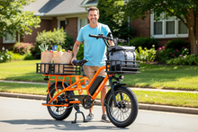 Load image into Gallery viewer, 20&quot; Fat Tyre Cargo Electric Bike | Leitner Atlas