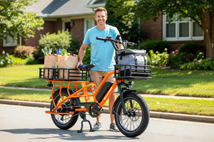 20" Fat Tyre Cargo Electric Bike | Leitner Atlas