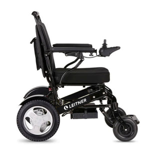 Discounted Light-Weight Folding Electric Wheelchair | Leitner BILLI - BLACK - minor scratch