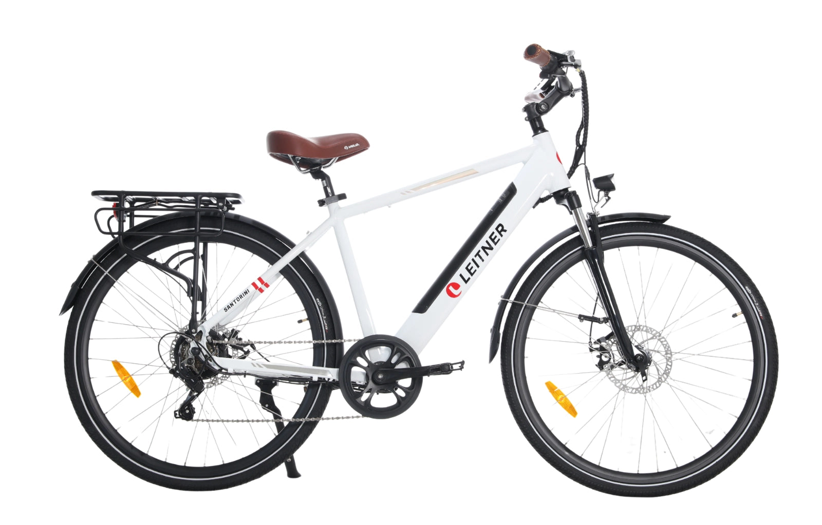Leitner Santorini 700C e-bike in white