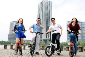 16" Light-Weight Folding Ebike | Leitner Aria