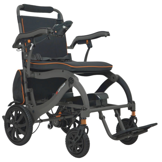 Light-Weight Folding Electric Wheelchair | Leitner Charlie