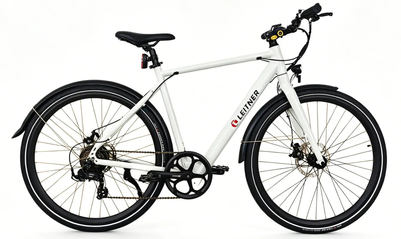 Leitner Ultimate 700C e-bike in white