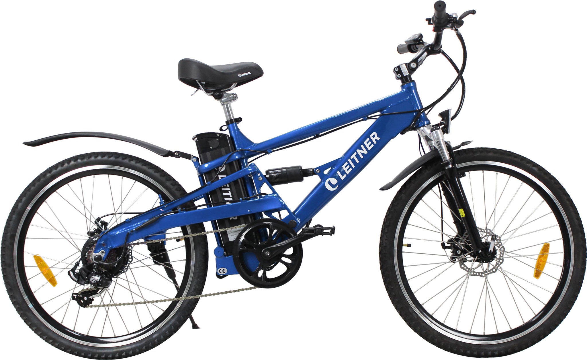 Leitner CrossX e-mountain-bike in blue