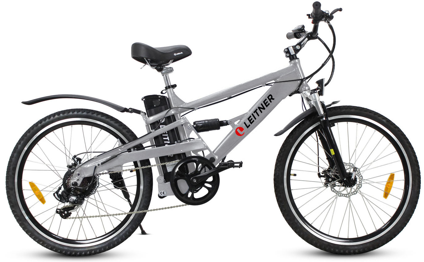 Leitner CrossX e-mountain-bike in silver