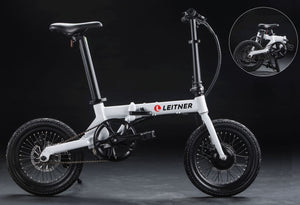 Discounted 16" Light-Weight Folding Ebike | Leitner Aria - Minor signs of usage with 6 months warranty
