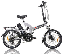 Load image into Gallery viewer, Folding Electric Bike Leitner SuperT Silver